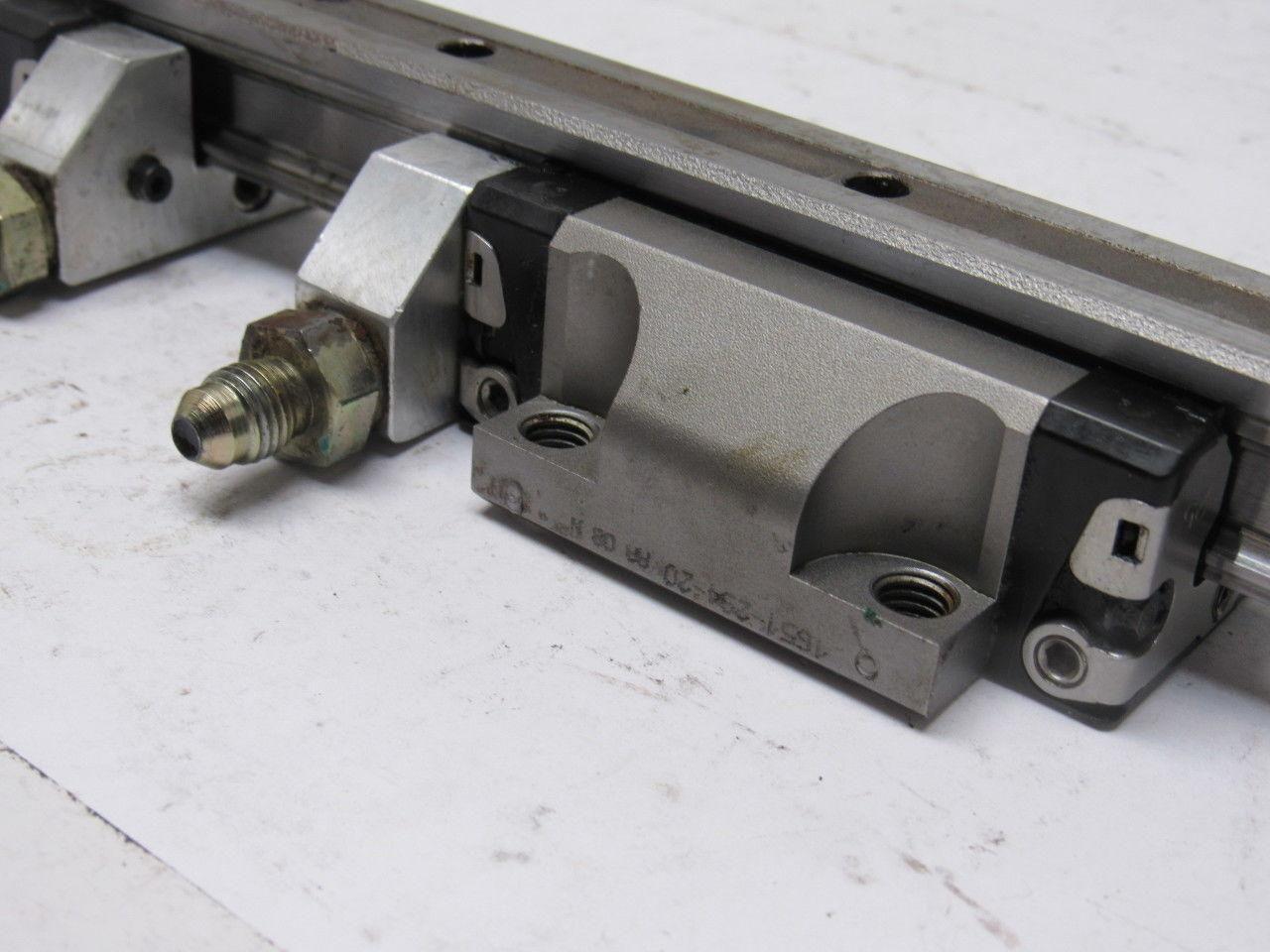 Star 1651-294-20 11-5/8" L Linear Rail W/2 Bearing Block Carriages