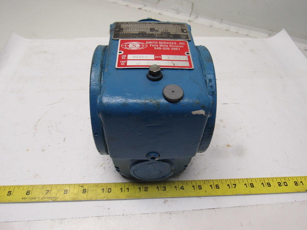 Sew Eurodrive 5A42D14DT71D4 20.75:1 Ratio Out RPM 22-109 197In-Lbs Gear Reducer
