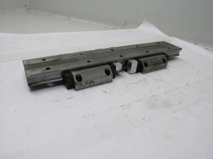 Star 16741 15-5/8" L Linear Rail W/2 Bearing Block Carriages