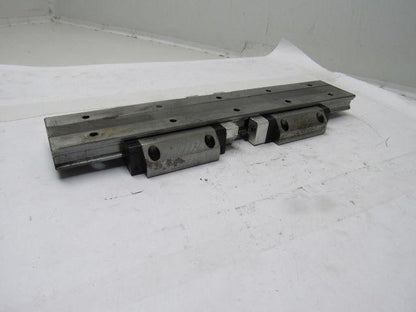 Star 16741 15-5/8" L Linear Rail W/2 Bearing Block Carriages