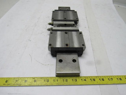Star 16741 15-5/8" L Linear Rail W/2 Bearing Block Carriages