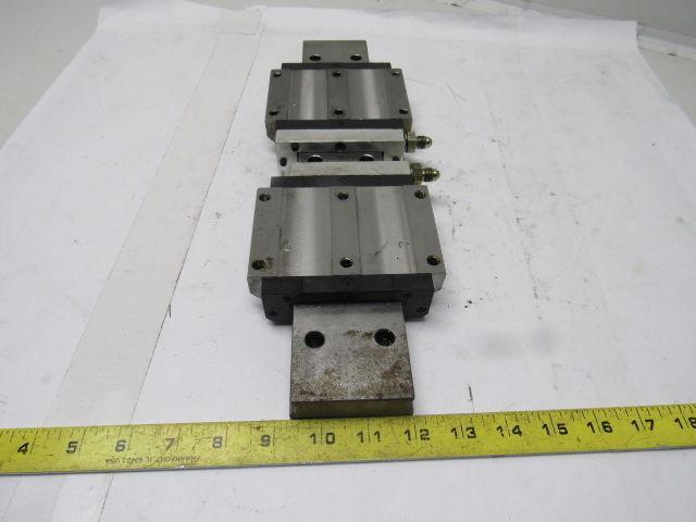 Star 16741 15-5/8" L Linear Rail W/2 Bearing Block Carriages