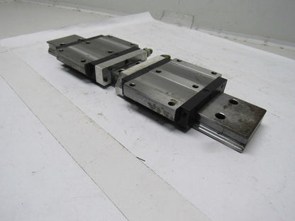 Star 16741 15-5/8" L Linear Rail W/2 Bearing Block Carriages