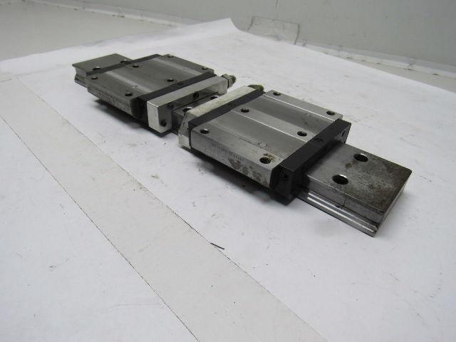 Star 16741 15-5/8" L Linear Rail W/2 Bearing Block Carriages