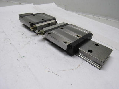 Star 16741 15-5/8" L Linear Rail W/2 Bearing Block Carriages