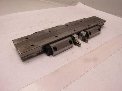 Star 16741 15-5/8" L Linear Rail W/2 Bearing Block Carriages