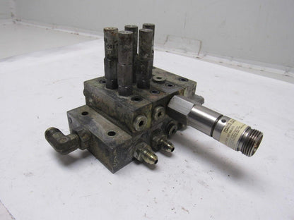 Lubriquip MSP-5T & MSP-5S 3 Station Liquid Divider Auto Lube Manifold Block