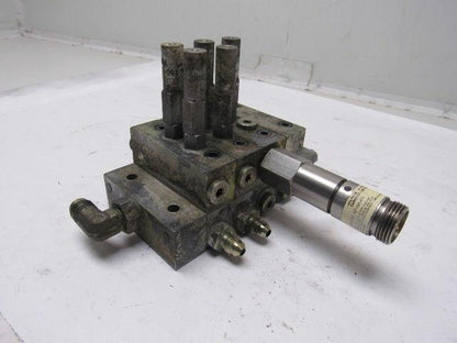 Lubriquip MSP-5T & MSP-5S 3 Station Liquid Divider Auto Lube Manifold Block