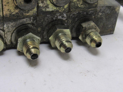 Lubriquip MSP-5T & MSP-5S 3 Station Liquid Divider Auto Lube Manifold Block