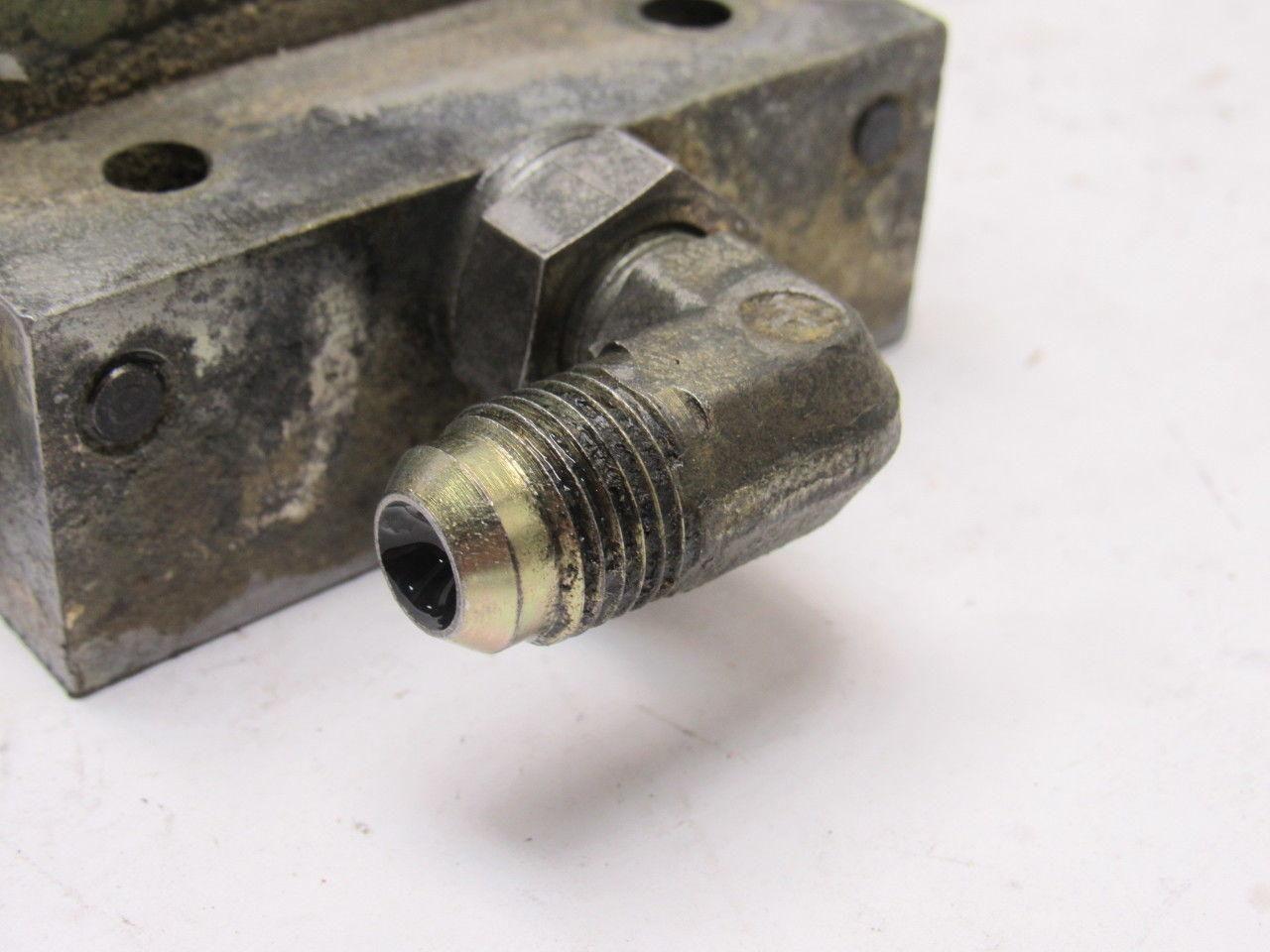 Lubriquip MSP-5T & MSP-5S 3 Station Liquid Divider Auto Lube Manifold Block