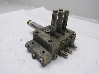 Lubriquip MSP-5T & MSP-5S 3 Station Liquid Divider Auto Lube Manifold Block