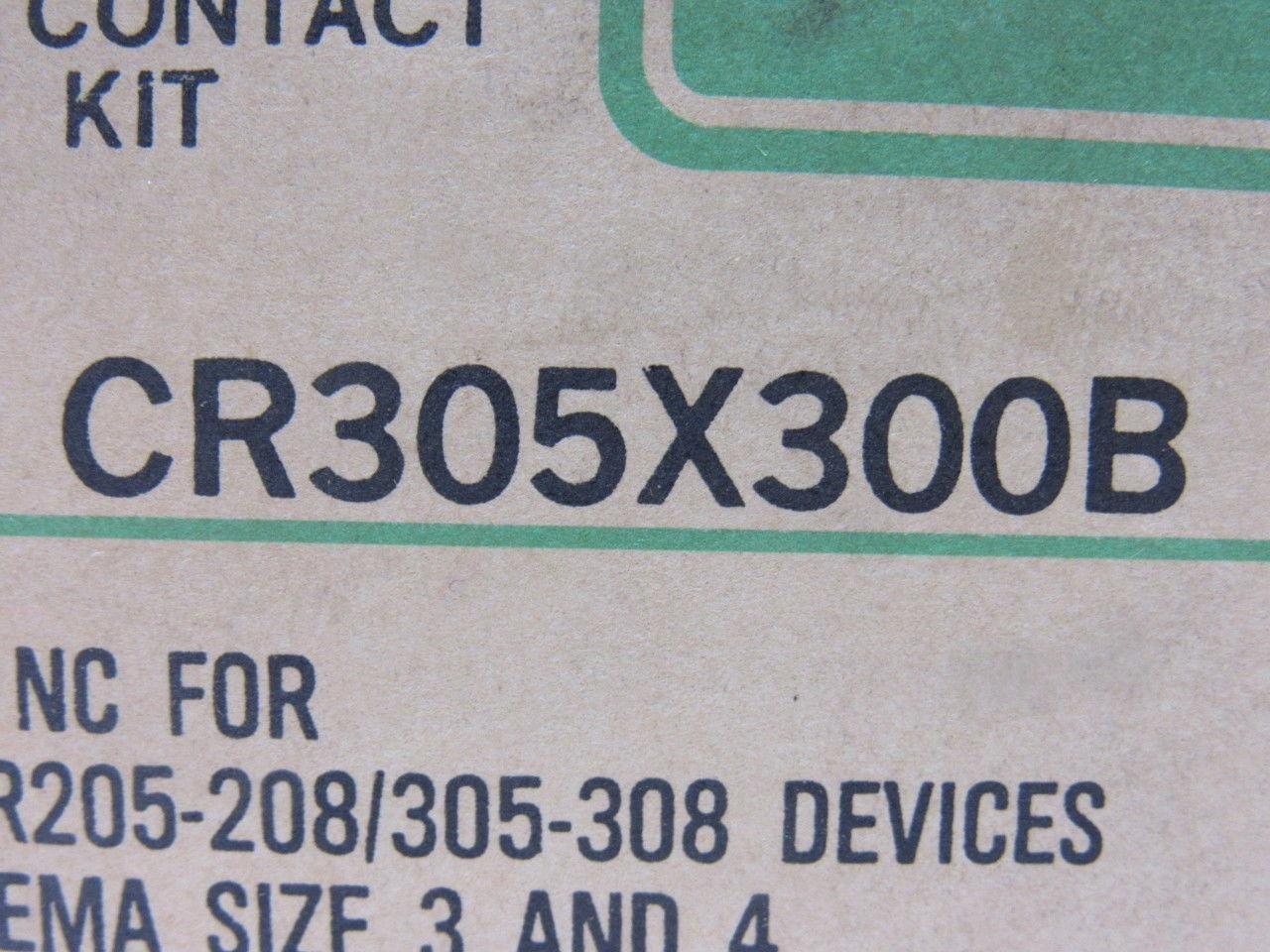 General Electric CR305X300B NC Auxiliary Contact Kit NEMA 3&4 CR205-208/305-308