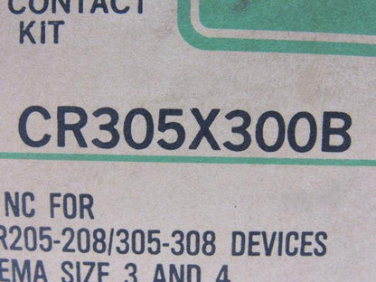 General Electric CR305X300B NC Auxiliary Contact Kit NEMA 3&4 CR205-208/305-308