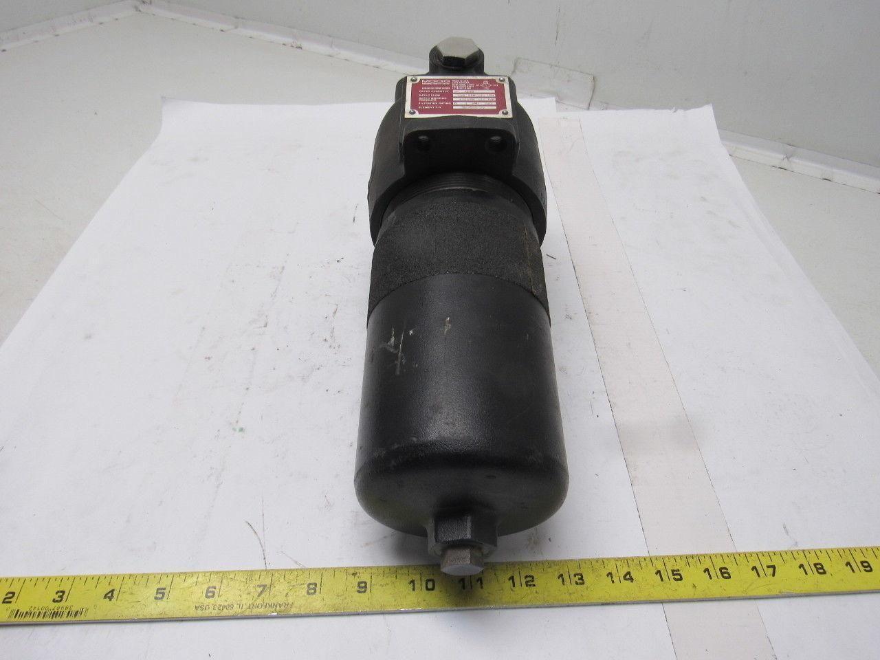 Moog Industrial HP A100 6000PSI 100GPM Hi Pressure Hydraulic Filter Unit