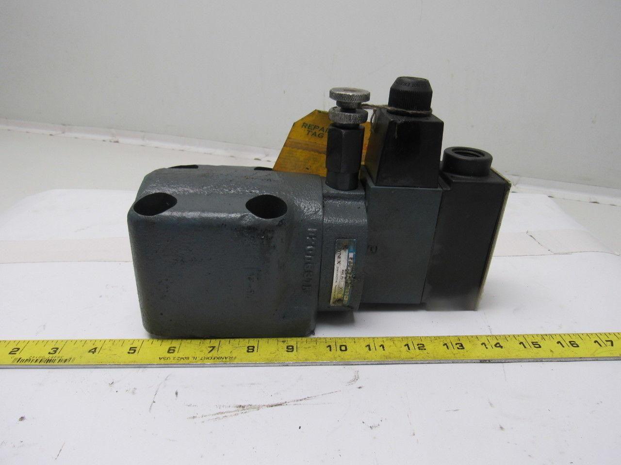 Dynex Rivett P8819-06-EVO-10 3000PSI Pressure Control Relief Valve 115V Solenoid