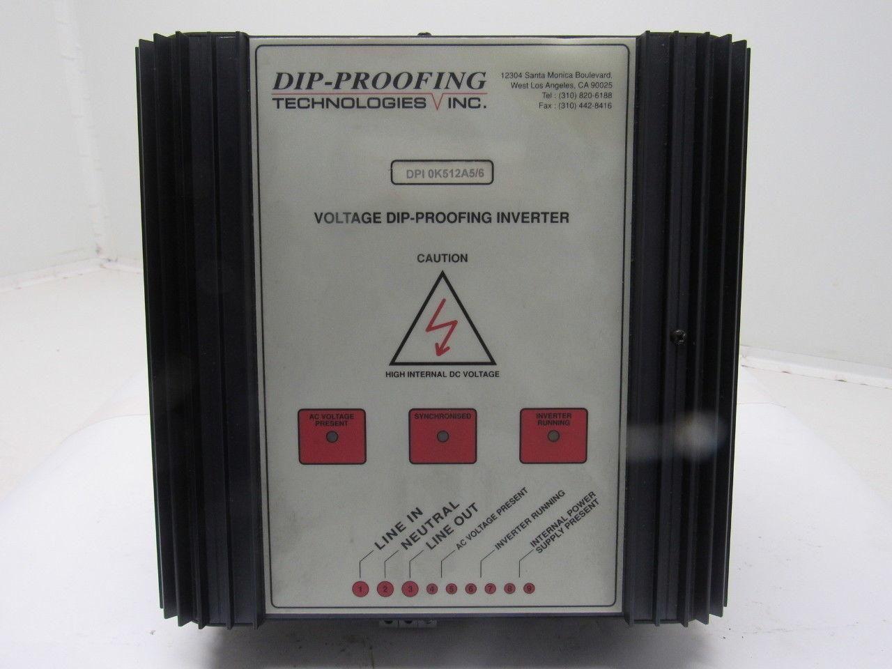 Dip-Proofing Technologies 0K512A5/6 110V 500VA 60Hz Voltage Dip Proof Inverter