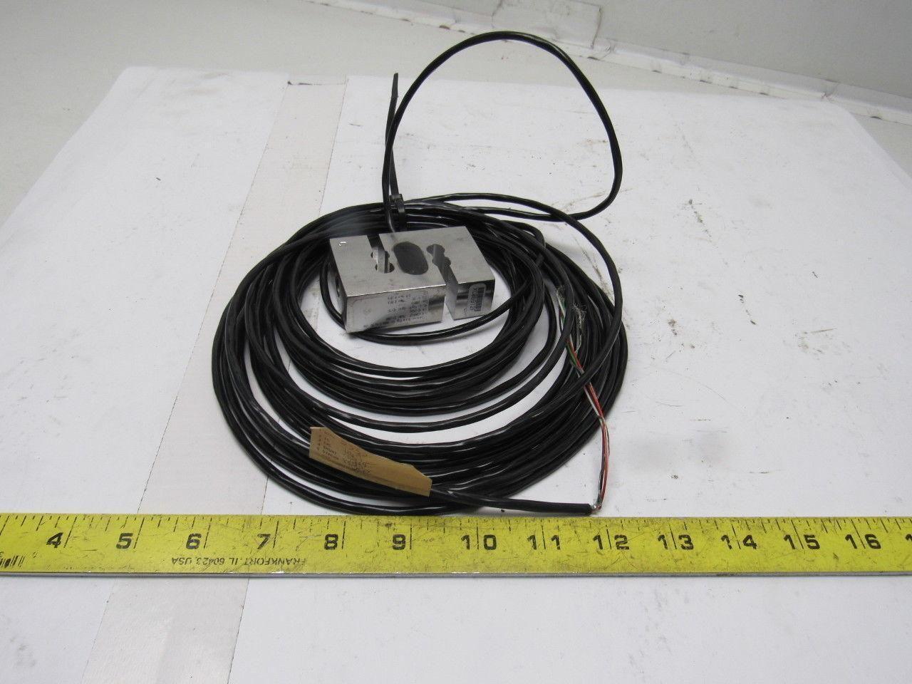 Cardinal Scales ZX-1000 1000 Lbs. 20VDC Stainless Steel Tension Load Cell