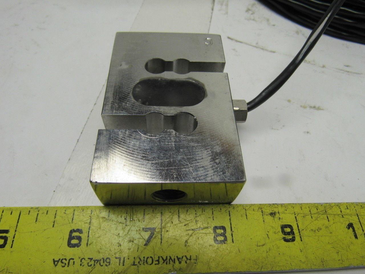 Cardinal Scales ZX-1000 1000 Lbs. 20VDC Stainless Steel Tension Load Cell