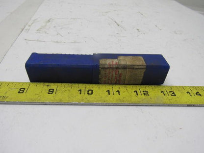 5/8" 4 Flute HSS TiN Coated Twist End Mill Cutter Double Ended 5/8" Shank 5" OAL