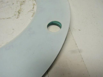 Garlock 3000 13-1/2" 8 Hole Full Face Flange Ring Gasket Teflon Jacket