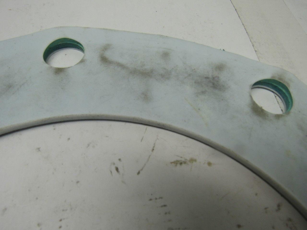 Garlock 3000 13-1/2" 8 Hole Full Face Flange Ring Gasket Teflon Jacket