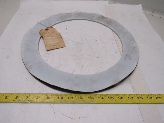 12" Full Face Ring Gasket 150# Reinforced Neoprene 1/8" Thick