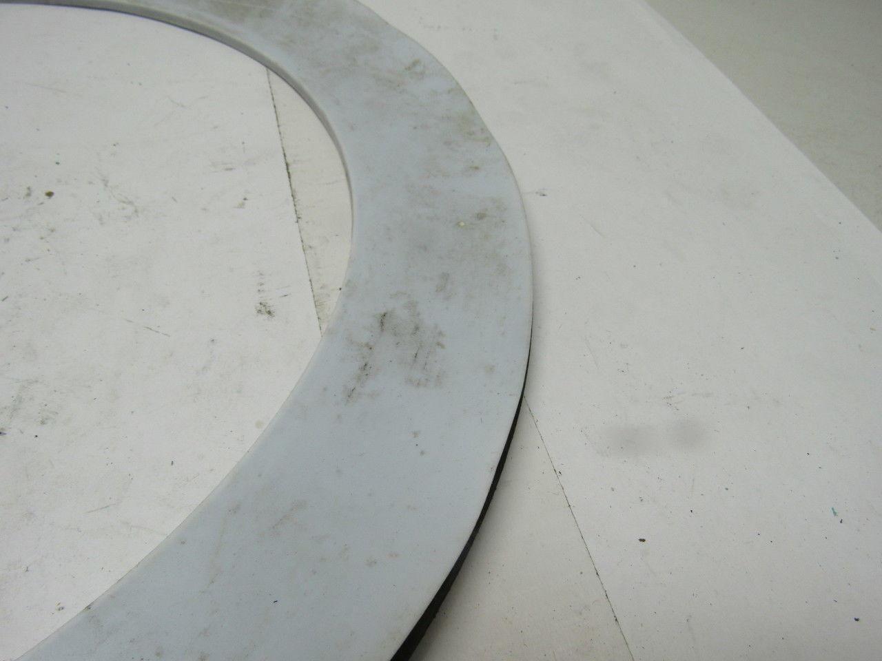 12" Full Face Ring Gasket 150# Reinforced Neoprene 1/8" Thick