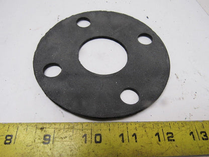 G11 1-7/8" ID Hole 4 Bolt Flange Flat Ring  1/8" Thick Rubber Gasket Lot Of 13"