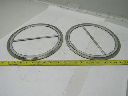 Teadit 913T C/E-1 304-PTFE-304 11-3/8"x9-5/8" CD-519 Head Gasket Top Bottom Set