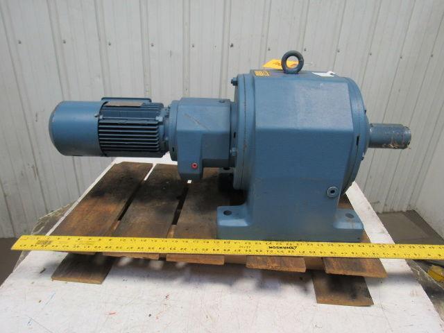 SEW-EURODRIVE DFT80M416TN Gearmotor 1HP 12400 lb-in Torque 4.7RPM 230/460V