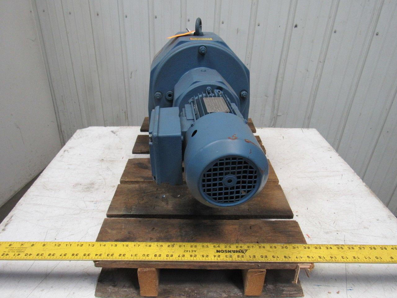 SEW-EURODRIVE DFT80M416TN Gearmotor 1HP 12400 lb-in Torque 4.7RPM 230/460V