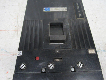 GE General Electric 83F 700A Tri Break Circuit Breaker 600V 3 Pole