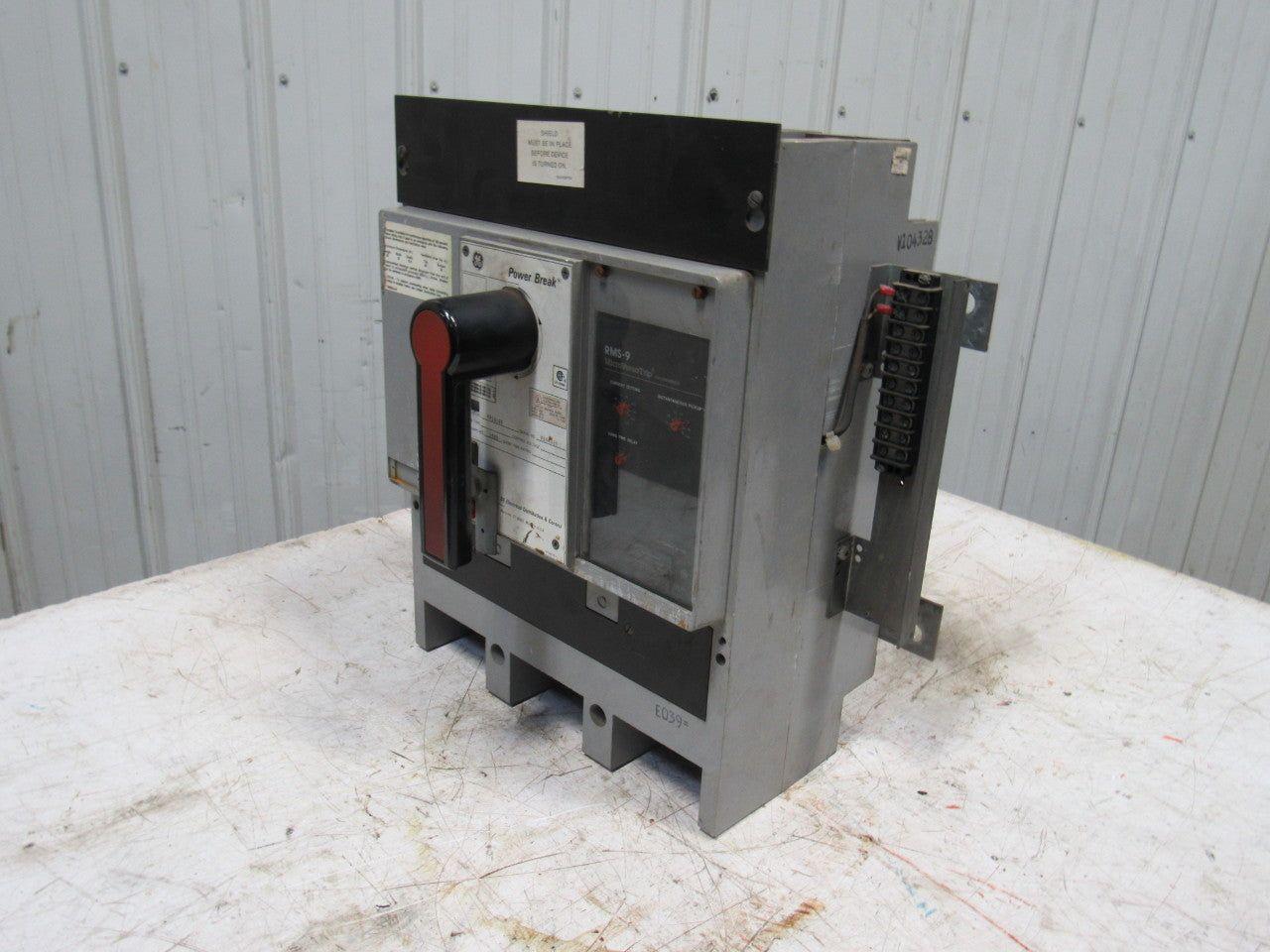 General Electric TP1616P 1600A RMS-9 Microversatrip Programmable Circuit Breaker