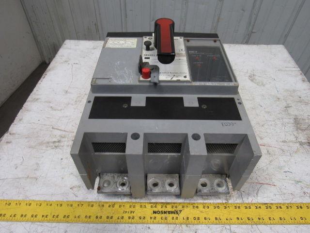 General Electric TP1616P 1600A RMS-9 Microversatrip Programmable Circuit Breaker