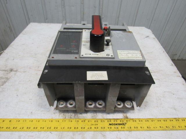 General Electric TP1616P 1600A RMS-9 Microversatrip Programmable Circuit Breaker