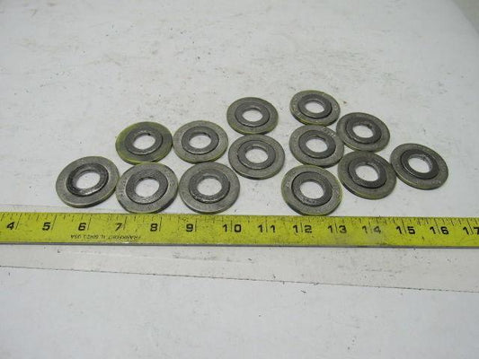 Leader ASME B16.20 304/FG 1/2" 150 Gasket Wire Wound Gray Stripe Lot of 13