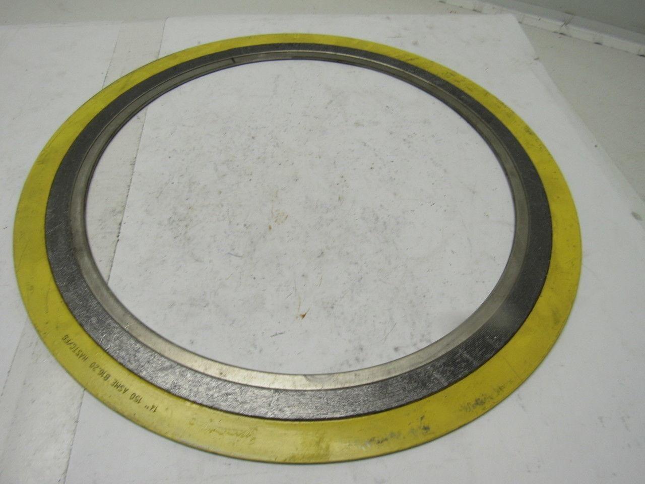 Leader INC600/HASTC/FG/CS 14" #15 Spiral Wound Gasket Lot of 2