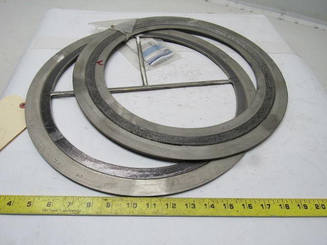 Stainless-THK-304 Head Gasket Top Bottom Set 16-5/8"x 14-3/4"x 13-3/8" x 12.06"