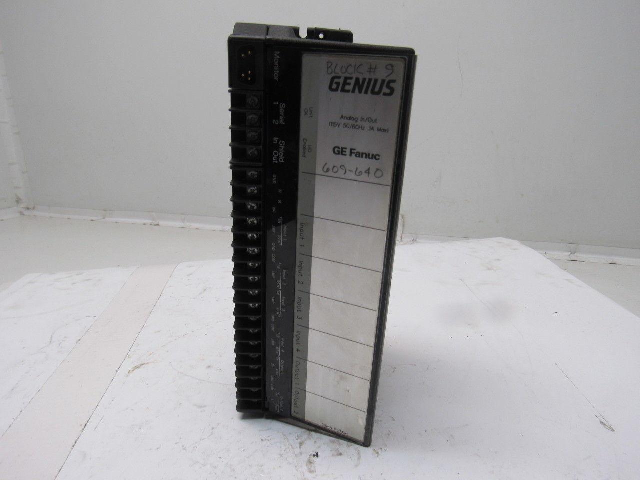 GE Fanuc IC660TSD100C I/O Module Card PLC 115V