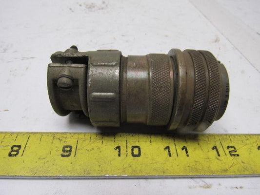 Ampheno 24-19 12 pin Male Round Circular Connector w/Housing & Bushing