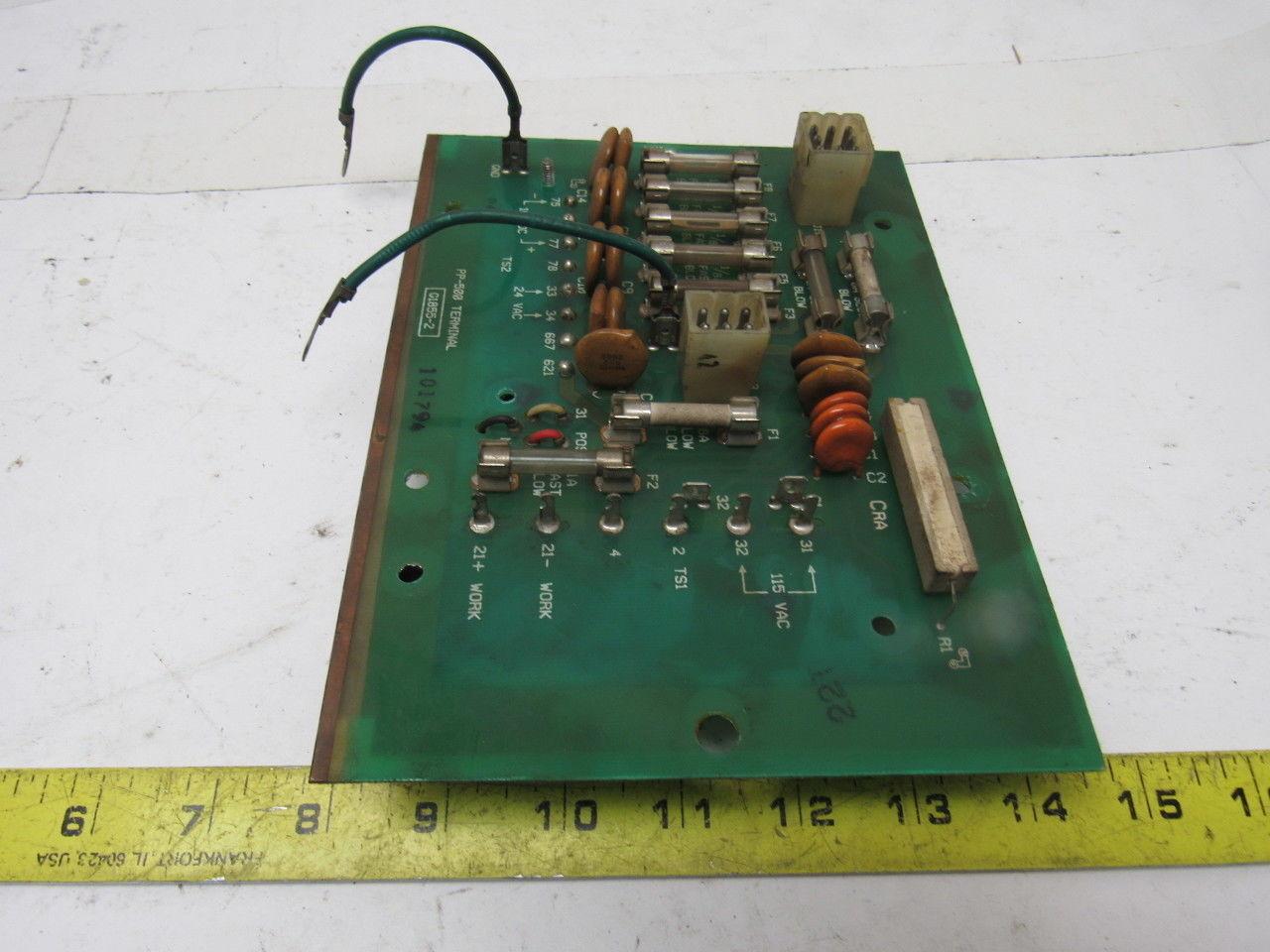 Lincoln Electric G1855-2 Pulse Power 500 Terminal Circuit Board