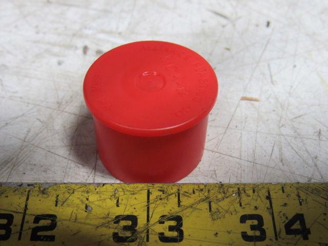 Allied Plastics MCA12A 7/8" Plastic Hex Cap Red Tube And Nut Ass'y Cap 3500 Pcs