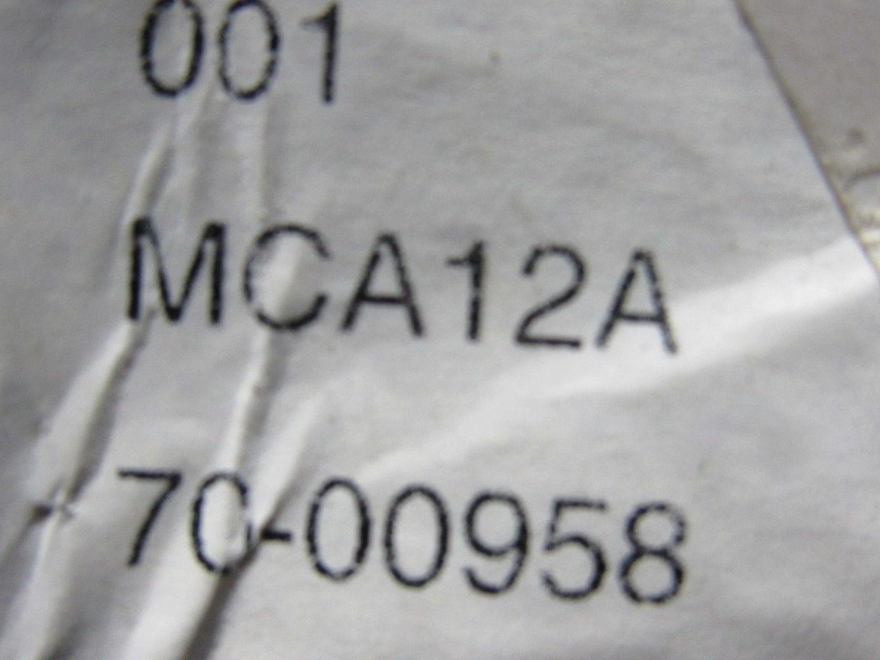 Allied Plastics MCA12A 7/8" Plastic Hex Cap Red Tube And Nut Ass'y Cap 3500 Pcs