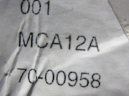 Allied Plastics MCA12A 7/8" Plastic Hex Cap Red Tube And Nut Ass'y Cap 3500 Pcs