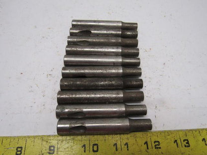 Dayton LPX50-300 .375 Round Hole Ball Lock Punch Tooling 1/2" Shank Lot Of 10