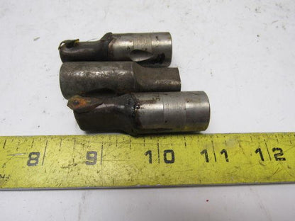 Dayton LP075 225 .625 .312 Oblong Hole Punch Die Tooling Ball Lock Lot Of 3