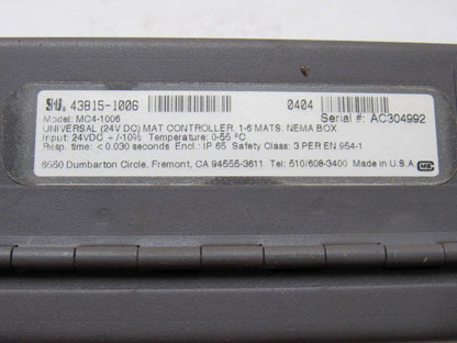 STI OMRON 43815-1006 MC4-1006 Safety Mat Controller