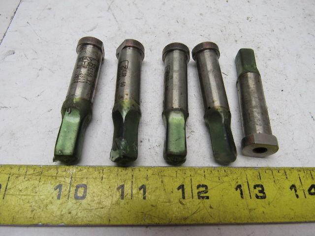 Dayton KJR50 S250X2 P .2810 W .2810 Square Hole Punch Press Fit Tooling Lot Of 5