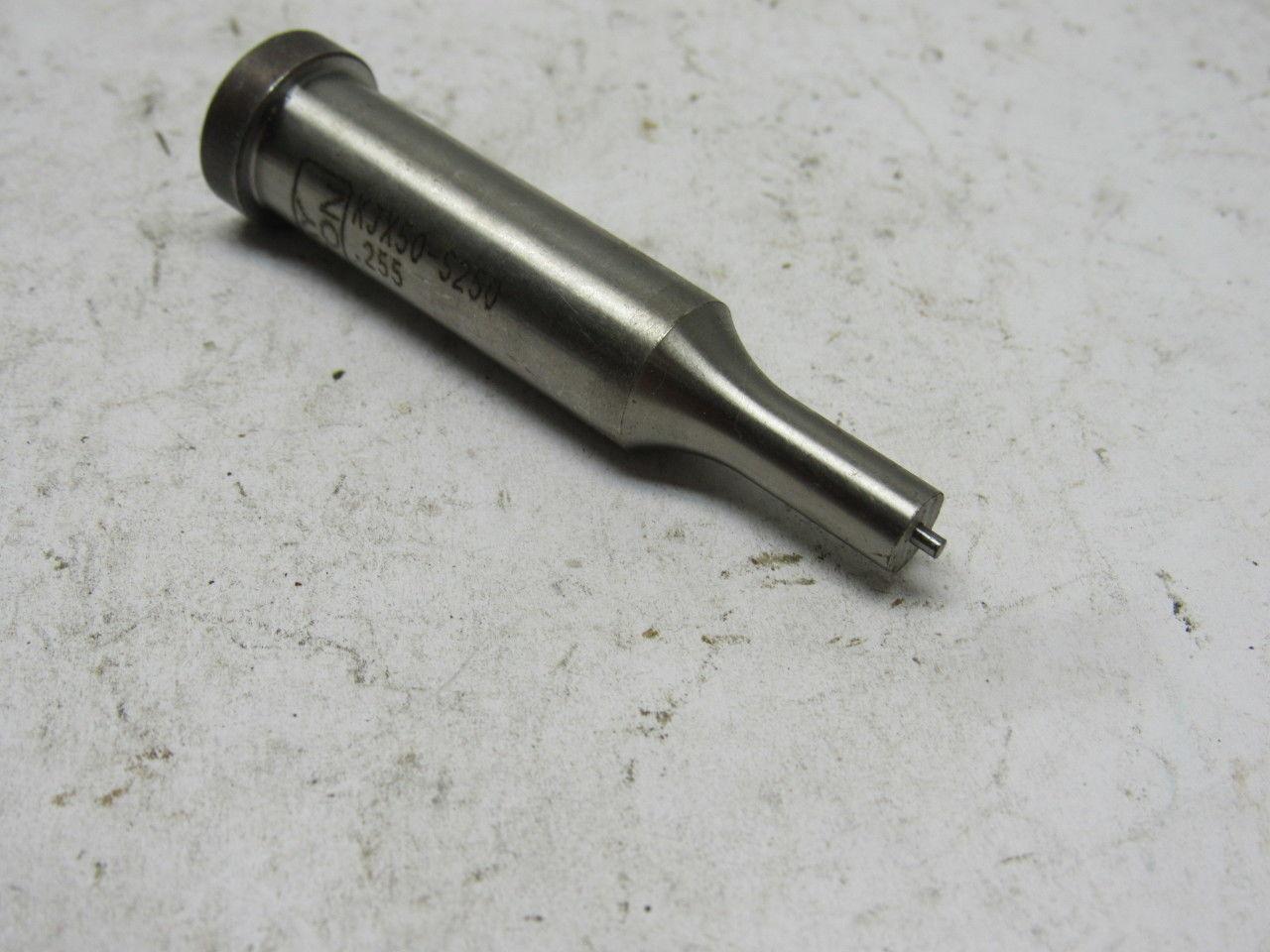 Dayton KJX50-S250 .255 Round Hole Punch Press Fit Die Tooling Lot of 4