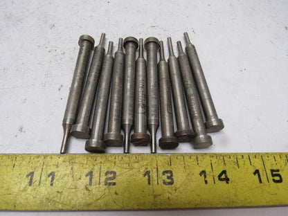 Dayton .109 Round Hole Punch Die Tooling Press Fit Lot Of 11
